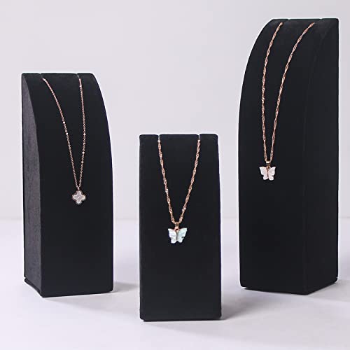 3Pcs/Set Necklace Holder Organizer Velvet Jewelry Di | All Products - Image 7