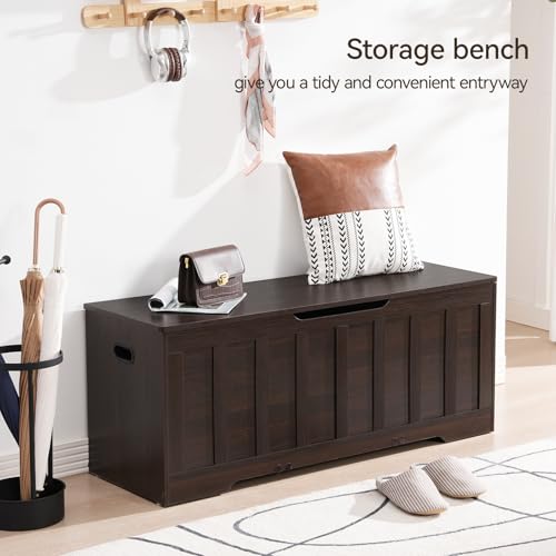 VANKILEY 47.2" Storage Chest Extra Large,Wooden Stor | All Products - Image 6
