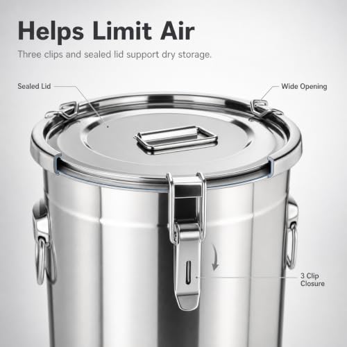 QWORK Stainless Steel Food Storage Container 3.17 Ga | All Products - Image 3