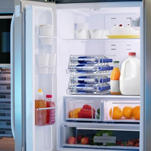 Sorbus Water Bottle Organizer for Refrigerator & Pantry - Image 4