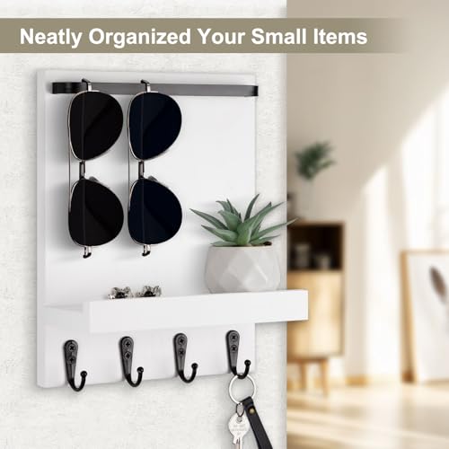 Key Holder Wall Mount, Key and Sunglasses Holder for Wall - Image 4