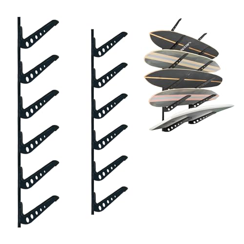 ShouRong Snowboard Wall Mount, Adjustable 5/6 Board - Image 2