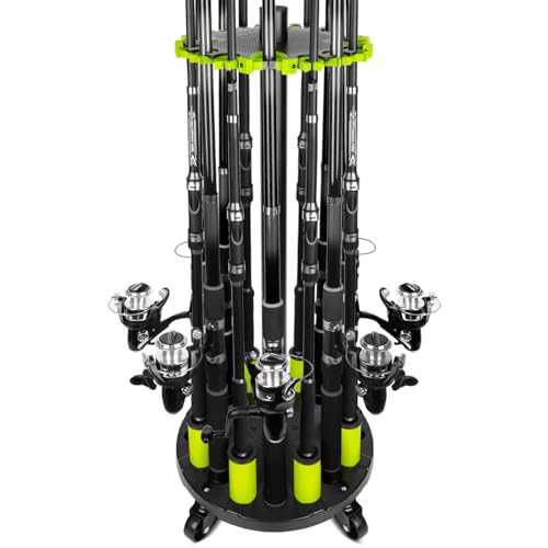 Hikeen Fishing Rod Holder for Garage, Fishing Pole Holders - Image 2