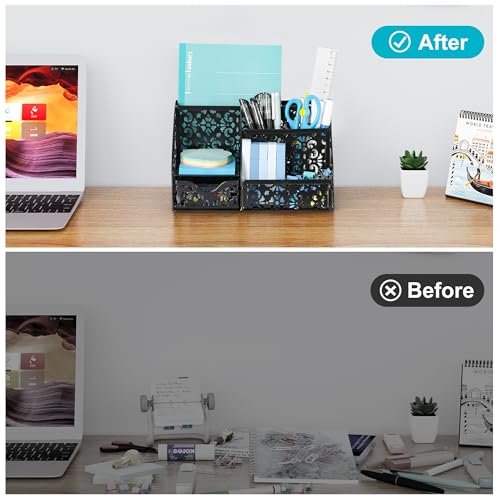 EasyPAG Desk Organizer and Pen Holder for Desk, Mesh | All Products - Image 6