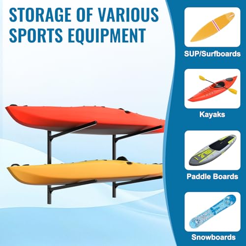 Kayak Storage Rack, Kayak Wall Mount Rack - Image 7