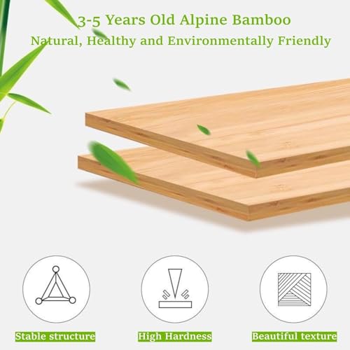 8 Tier Foldable Shoe Rack, Bamboo Vertical Shoe Organizer Tall - Image 4