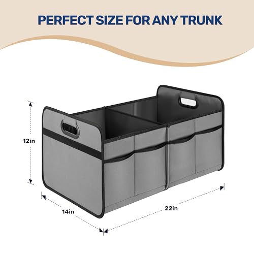 YSSOA Trunk Organizer for Car/SUV/Truck, Collapsible 2 - Image 4
