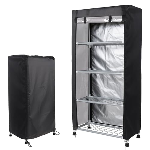 Klmnop Storage Shelf Cover Fits Racks 36" L X 18''W X 72''H - Image 2