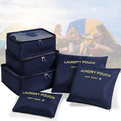 Packing Cubes 3 Set Travel Organizer Bags Mesh Packing - Image 10