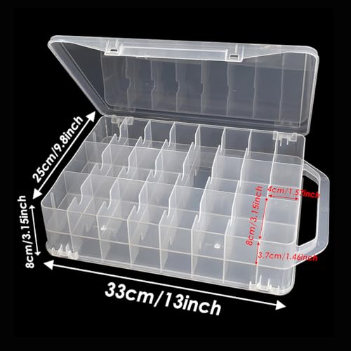 46 Grids Sewing Organizer, Double Sided Thread Box Storage - Image 4