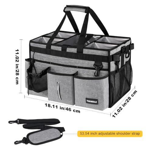 Extra Large Cleaning Caddy Bag with Rigid Support Board, Cleaning - Image 3