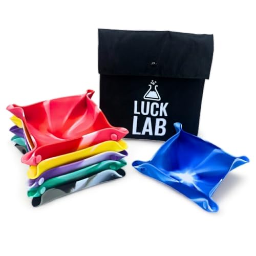 Board Game Token Trays, 6-Pack Folding Silicone Swirl Color Bowls - Image 2