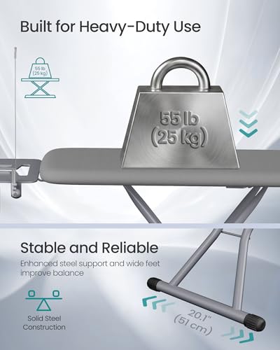 SONGMICS Ironing Board with Rest, Cord Holder - Image 6