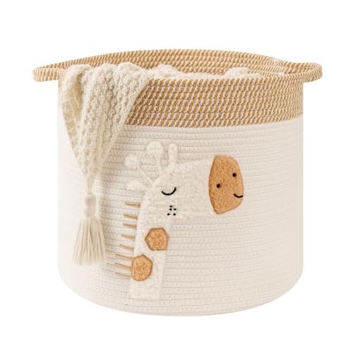 Large Blanket Baskets for Living Room Decor, Toy Storage - Image 2