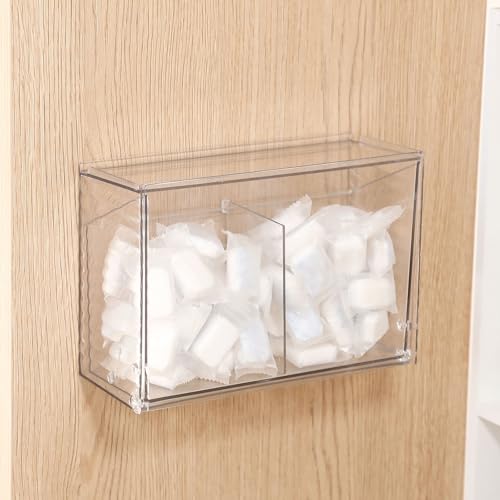2 Pack Clear Dishwasher Detergent Pod Holder, Plastic - Image 6