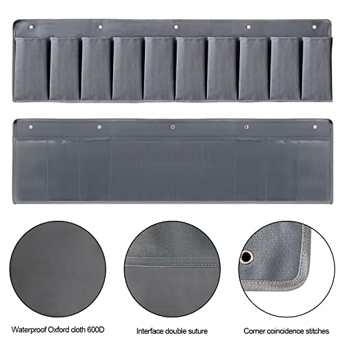 RV Shoe Pockets 10 Pockets Heavy Hanging Bedside Storage - Image 7