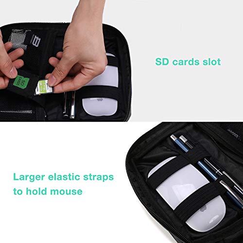 BAGSMART Travel Electronics Organizer, Phone SD Card - Image 5