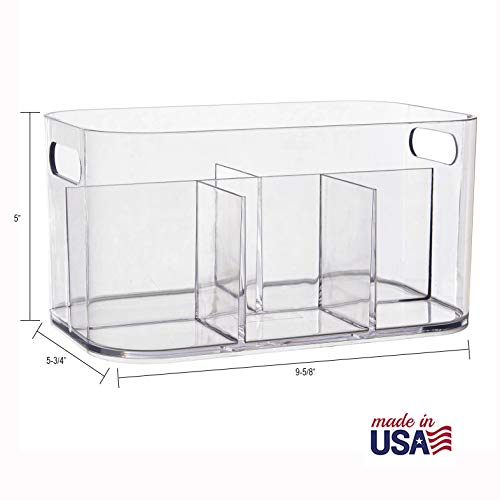 STORi Bliss 5-Compartment Plastic Cosmetics Storage Organizer - Image 6