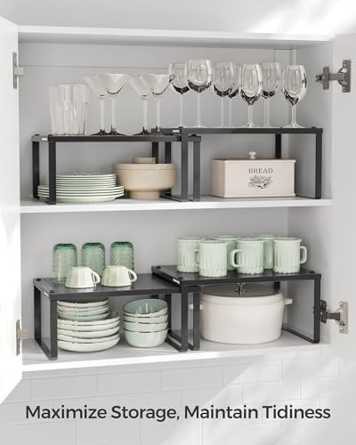 SONGMICS Set of 2 Metal Spice Racks, Stackable Expan | All Products - Image 5