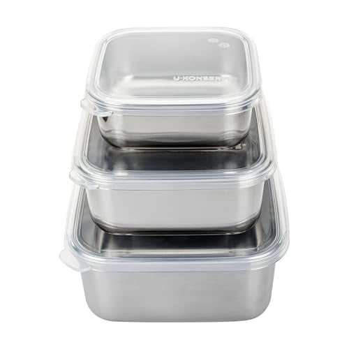 U-Konserve Nesting Trio Food Storage Containers Bento Box Trio - Image 2