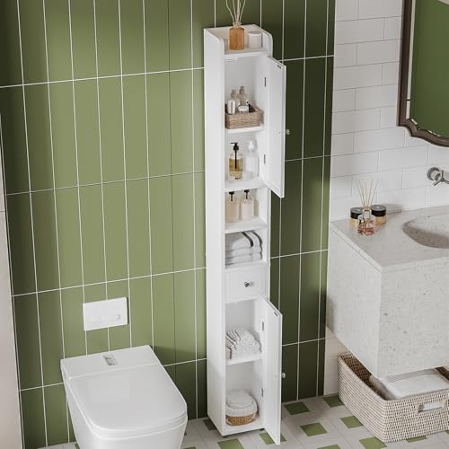 ChooChoo Narrow Bathroom Storage Cabinet | Home Organization - Image 5