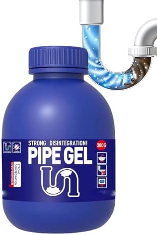 Pipe Bobo Drain Cleaner, Strength Drain Cleaner Powerful Pipe Dredging, 10 Fl Oz Drains Clog Remover, Liquido Para Destapar Tuberias, Powerful Pipes Dredging Agent for Kitchen Sinks (1pcs)