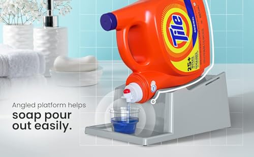 Skywin Liquid Laundry Detergent Holder Stand with Drip - Image 3