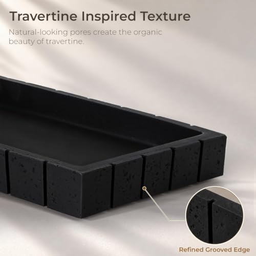 Decorative Bathroom Tray for Counter Stone Perfume Tray - Image 4