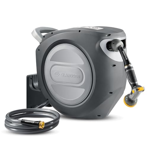Retractable Garden Hose Reel 5/8 in x 50 ft Upgraded UV Resistant - Image 2