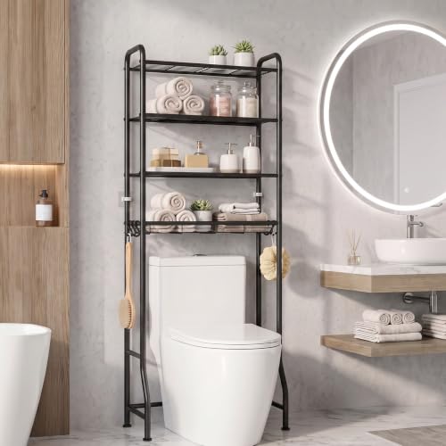 Delamu Over Toilet Storage Rack, 4 Tiers (71.9" H) - Image 2
