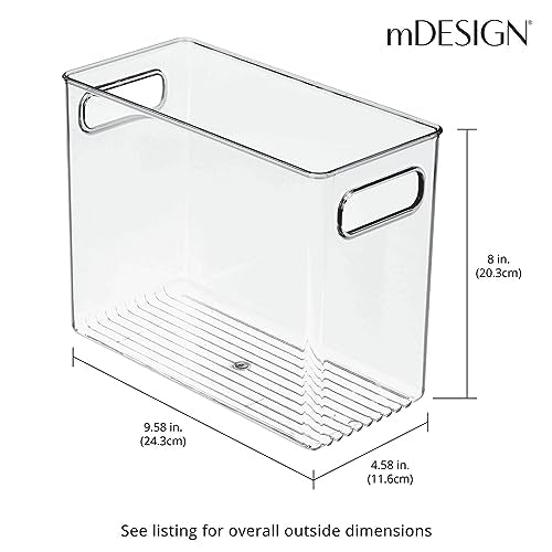 mDesign Plastic Modern Kitchen, Pantry Food Storage Container Bin - Image 5