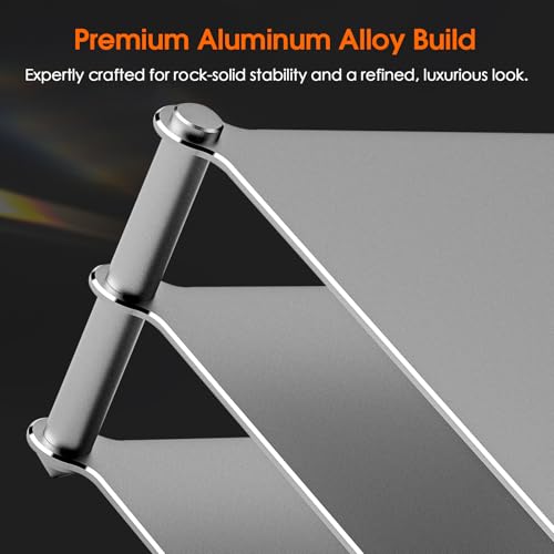 DoukAudio Aluminum Audio Rack Stand: Multi Layer Desktop HiFi - Image 5