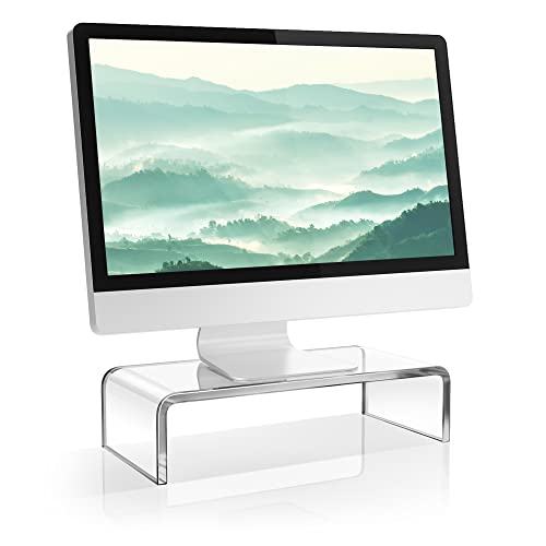 Heavy Duty Clear Acrylic Monitor Stand for Home or O | All Products - Image 2