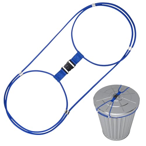 M METERXITY 1-Set Trash Can Locks for Animals, 30-50 Gallon - Image 2