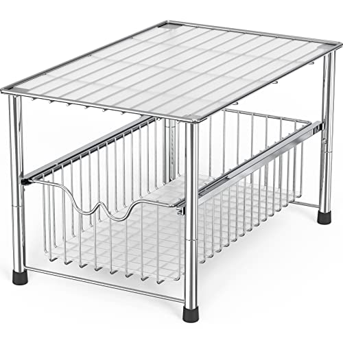 Deco Brothers Stackable Under Sink Organizer with Sl | All Products - Image 2
