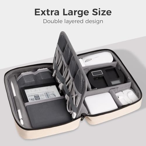 pack all Electronic Organizer Plus, Shockproof Cable Organizer - Image 5