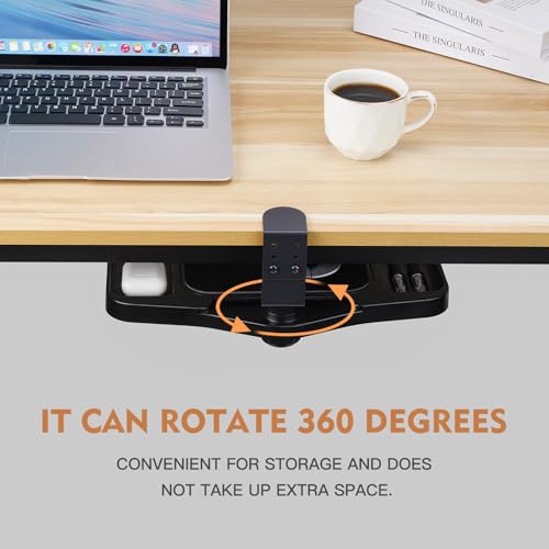 Clamp-on Mouse Pad Holder Platform, Height Adjustabl | All Products - Image 7