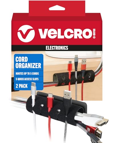 VELCRO Brand Cord Organizer, 5 Cable Slots, Wire Man | All Products - Image 1