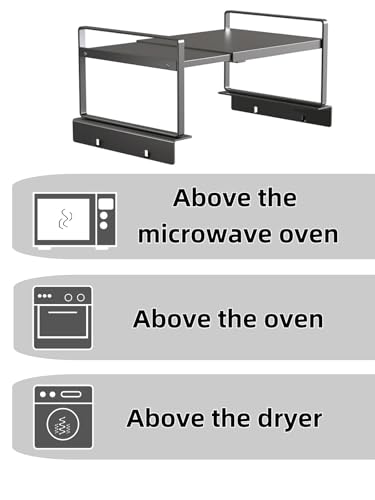 Adjustable Refrigerator/Washer Top Storage Rack - Image 7