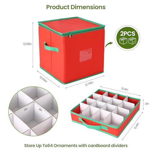 Garvee 2 Pack Wedding & Party Decoration Storage Box - Image 4