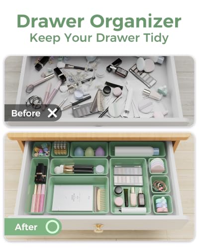BiuLeon 25 PCS Plastic Drawer Organizers Set, 4-Size | All Products - Image 5