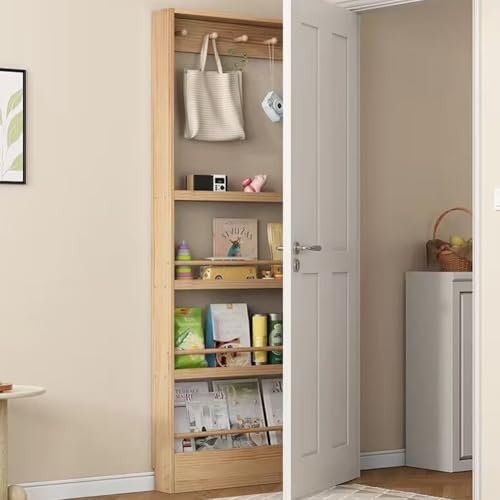 Narrow Storage Rack Behind The Door 3-4Tier,Behind The Door - Image 7