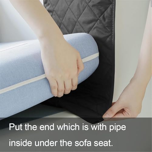 Couch Cup Holder Tray with Detachable Tray, Flodable - Image 7