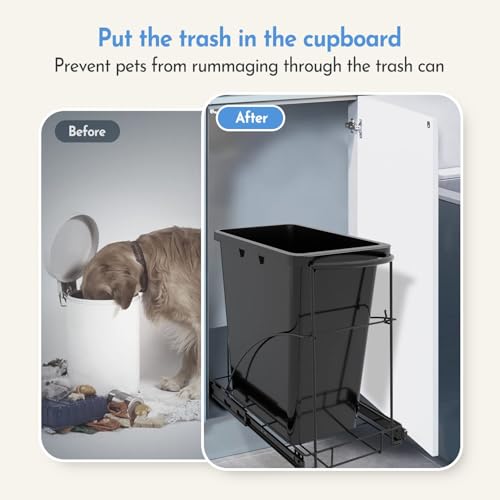 Pull Out Trash Can Under Cabinet, Heavy Duty Under Sink Organizer - Image 3