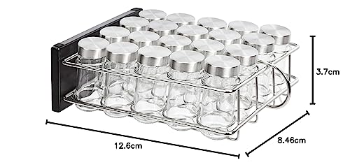 Amazon Basics 20 Jars Spice Rack Organizer, Space-Saving - Image 7