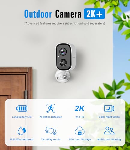 Security Cameras Wireless Outdoor, 2K Cameras for Home Security - Image 3