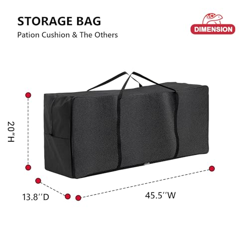 Cushion Storage Bag, Outdoor Patio Heavy Duty Storage Bag - Image 3