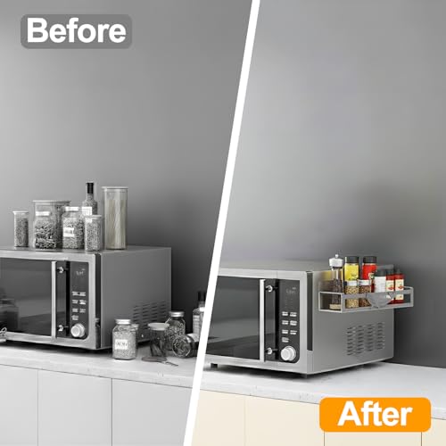 Magnetic Spice Rack for Refrigerator, 4 Pack Metal - Image 8