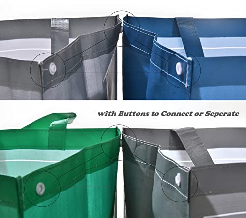 YOUNG DA Reusable Recycle Bags, 3-Piece Separate Recycling Bin - Image 6