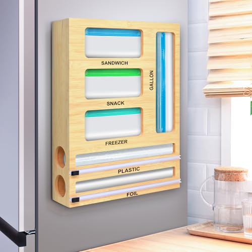MSJGA Magnetic Food Bag Storage Organizer for Drawer | All Products - Image 2